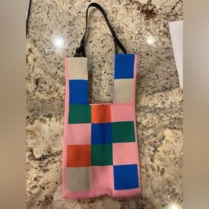 Wrist Handbag for Women Aesthetic Crochet Knit Tote Bag